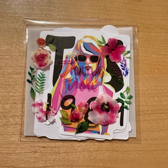 Taylor Swift 1989 Era Sticker Set (8) - Picture 2 of 3